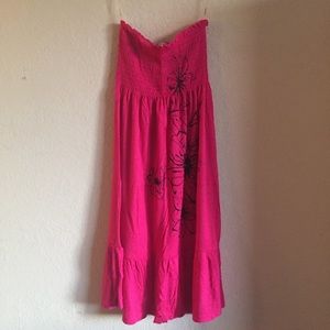 Honolua Wahine Strapless Dress